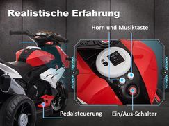 Realistische Lichter und Geräusche