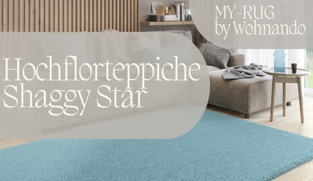 Kuschelige Hochflorteppiche von Wohnando