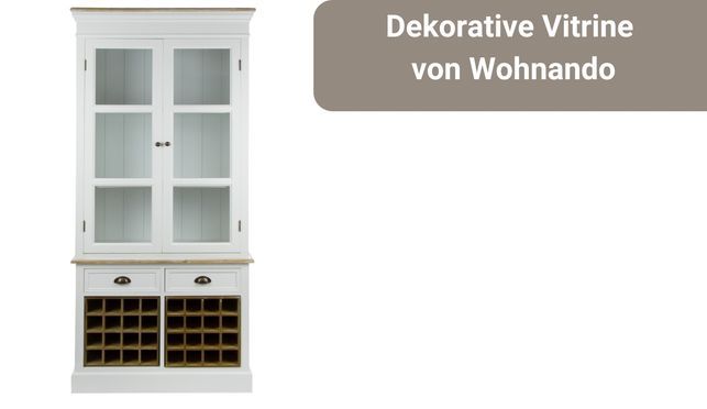 Wohnando Vitrinenschrank 
