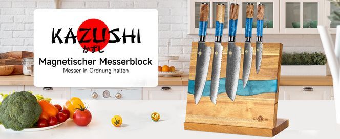 KAZUSHI Messerblock Magnetisch