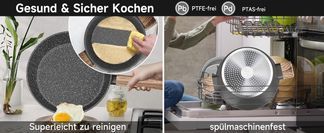 Topfset für Langlebigkeit und simple Reinigung