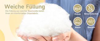 WEICHE BAUMWOLL FÜLLUNG