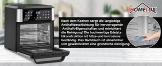  Einfache Reinigung und Sicherheit 