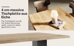 Pflegeleichte geölte Oberfläche