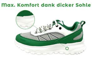 Maximaler Komfort dank dicker Sohle – Weich gepolstert