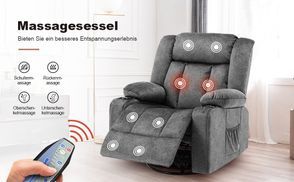 Massage und Heizung: 