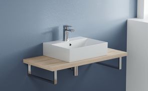 Optimal als Aufsatzwaschbecken