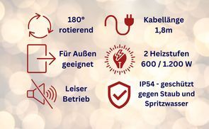 Komfortable Wärme für innen & außen