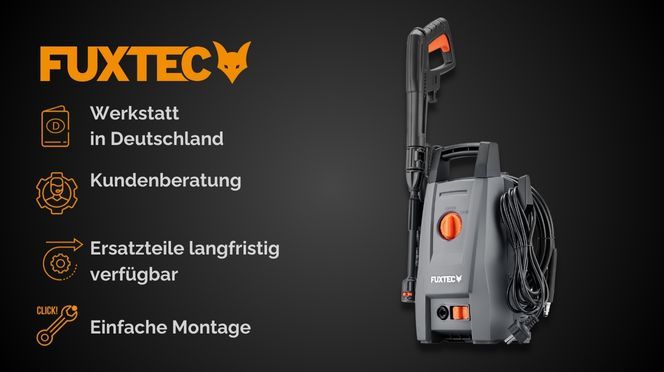 FUXTEC Hochdruckreiniger FX HDR1400 – kompakt, leicht und leistungsstark