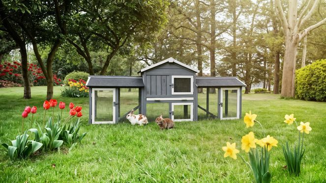 zooprinz Hasenstall Kaninchenstall 