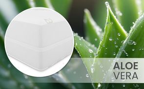 Hautfreundlicher Bezug mit Aloe Vera