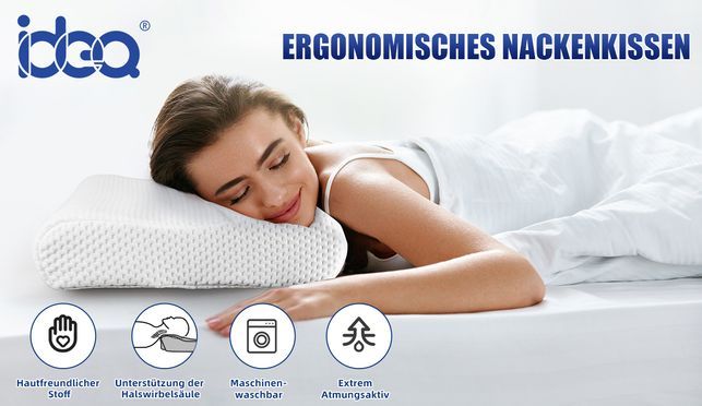 2 HÖHEN VON ORTHOPÄDISCHES KISSEN