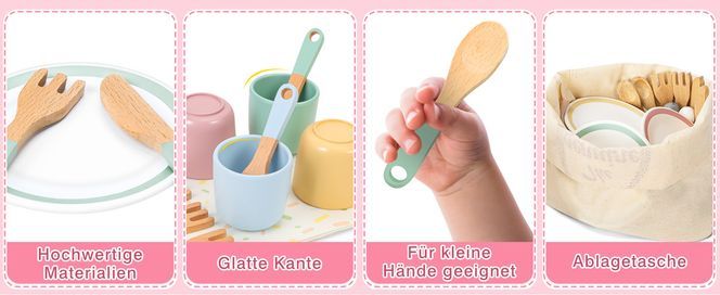 Realistisches Spielküchen Zubehör