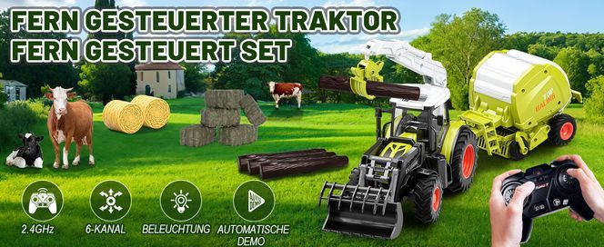 3 in 1 Multifunktions Traktor Ferngesteuert Set