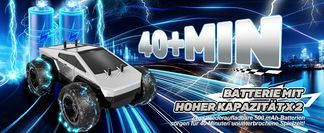 Zwei wiederaufladbaren 3,7V 500mAh Akkus