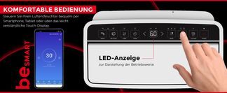 Intelligenter Luftentfeuchter mit App Steuerung