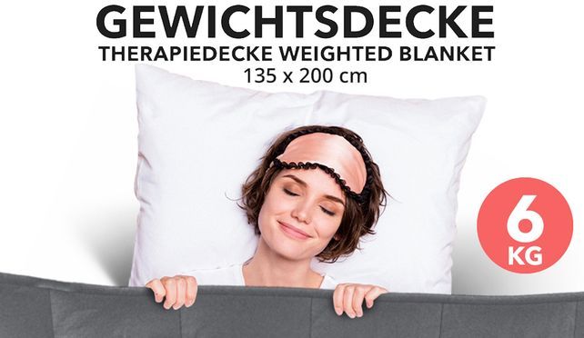 Björn&Schiller Therapiedecke für stressfreien Schlaf und Wohlbefinden