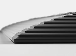 Abgeschrägte Aluminiumkante