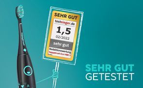Testsieger mit der Note 
