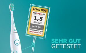 Testsieger mit der Note 