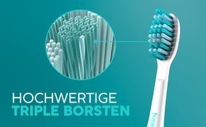 Gründliche & sanfte Reinigung deiner Zähne
