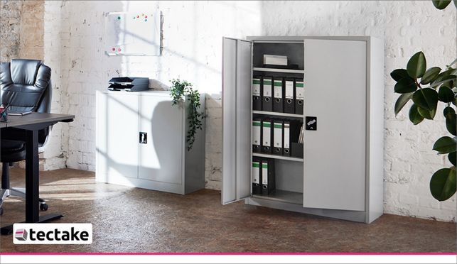 Aktenschrank mit 4 Böden 140x90x40cm