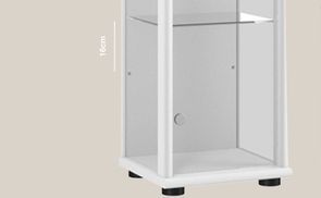 Höhenverstellbare & Erweiterbare Glasböden
