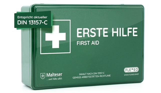 FLEXEO Betriebsverbandkasten nach DIN 13157