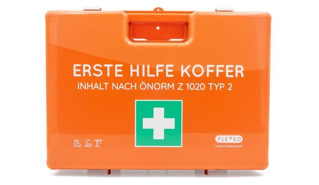 Ein Verbandskasten für Betriebe, Büro & Haushalt