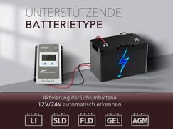 12V/24VDC automatisch erkennen