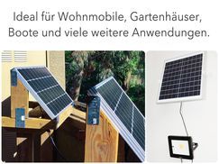 ideal für Wohnmobil, Gartenhäuse, Boot