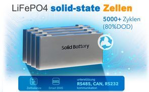 EPEVER® A Klasse LiFePO4 Zellen Batterie, Wand Montage (LED)