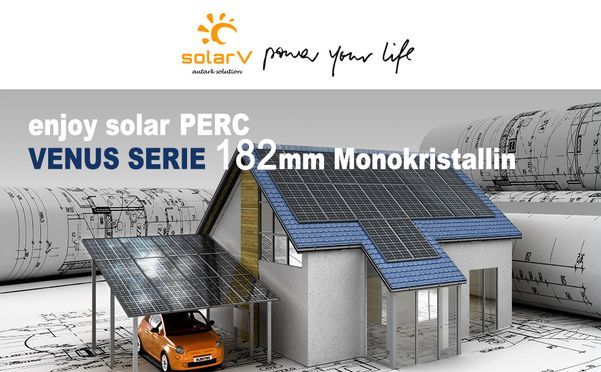 enjoy solar® PERC Monokristallines Solarmodul, 182mm Solarzellen, 10Busbars