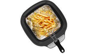 Echte Frittierfunktion mit Ölbad und Frittierkorb