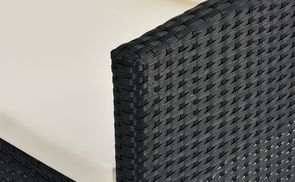 Robuste Möbel in schicker Rattanmöbel-Optik
