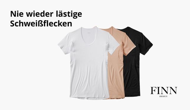Anti Schweiß Unterhemden mit garantiertem Schutz vor Schweißflecken