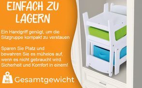 Platzsparend und praktisch