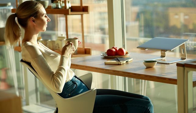 Der WellBack Schreibtischstuhl - Dein intelligenter Rückenretter für die Arbeit