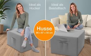 Gepolsterte Husse