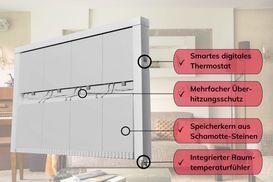 Effiziente Wärme mit Speichereffekt