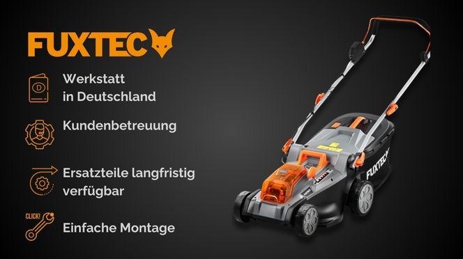 FUXTEC Akku Rasenmäher FX E2RM43 – kabellose Power für Deinen Garten