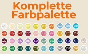 Komplette Farbpalette