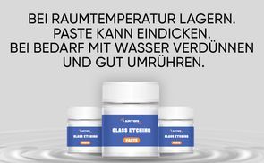Glasätzpaste