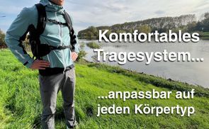 Ergonomisches Tragesystem – Für optimalen Komfort unterwegs