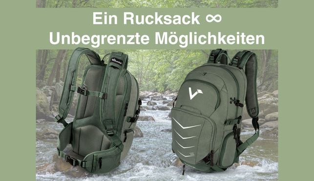 Vielseitigkeit pur – Der Rucksack für Alltag Abenteuer und mehr