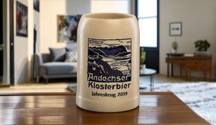 Andechs Klosterbierkrug–Traditionelles Highlight für moderne