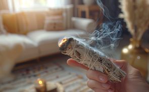 Flamme ausblasen