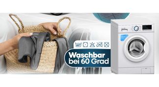 Waschbar bei 60 Grad