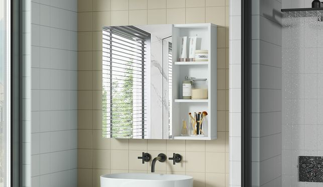 MONDEER Badezimmerspiegelschrank