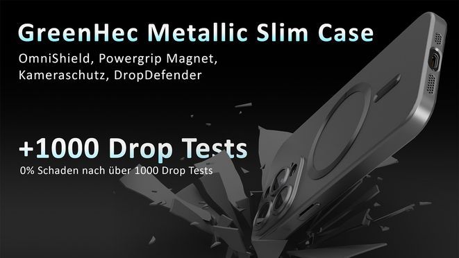 GreenHec Metallic Slim Case
